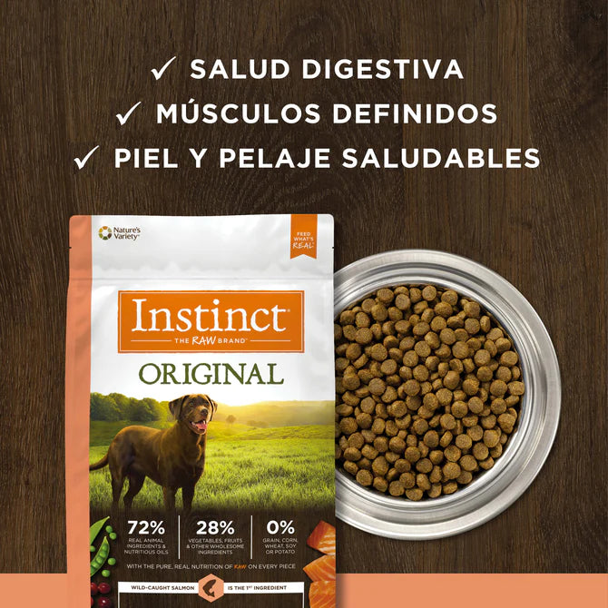 Instinct Salmón - Perros - 4lb y 20lb