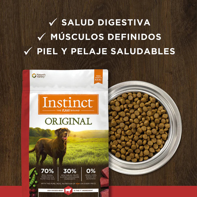 Instinct Res - Para Perros - 20lb