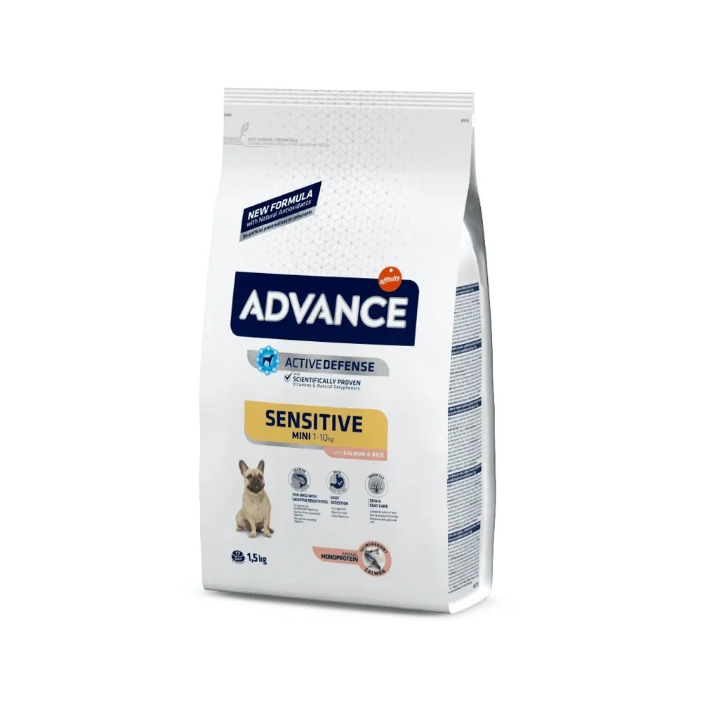 Advance Sensitive Mini de Salmón - 3 kg. y 1.5kg