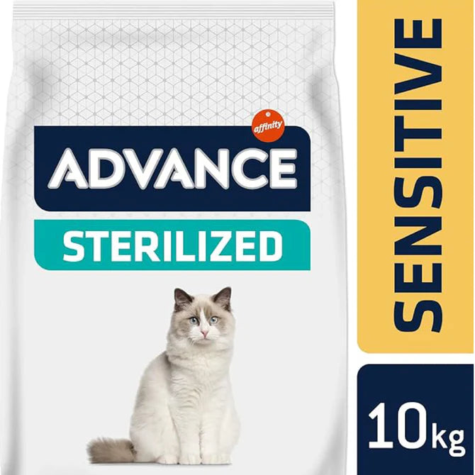 Advance Sensitive Salmón para Gatos Esterilizados - 10kg y 3kg