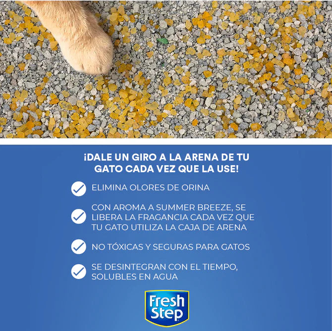 Fresh Step - Perlas Desodorantes para Arena Gato