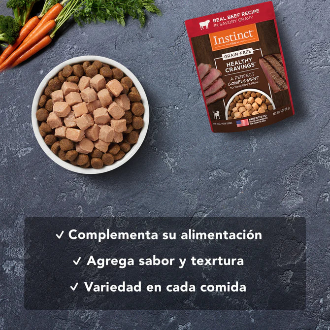 Sobre Healthy Cravings de Res - Perros - 3 oz