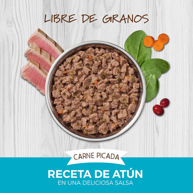 Alimento Instinct Original Minced Cups Para Gato, Sabor Atún. 99 g