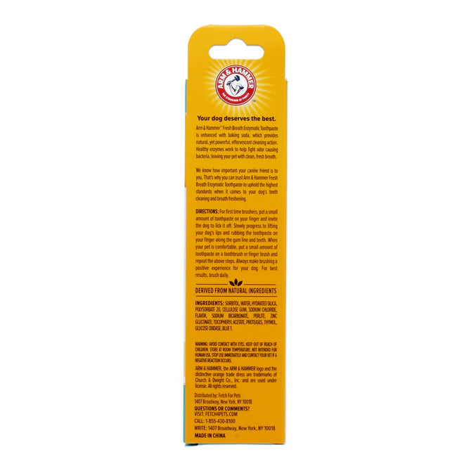 Pasta Dental para Perro Sabor Vainilla - 1pza