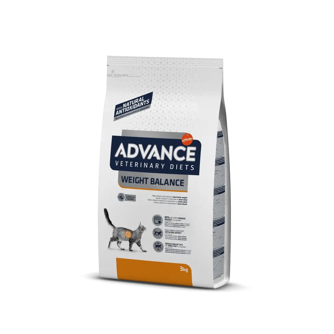 Advance Weight Balance Alimento para Gato con Sobrepeso - 3kg y 1.5kg