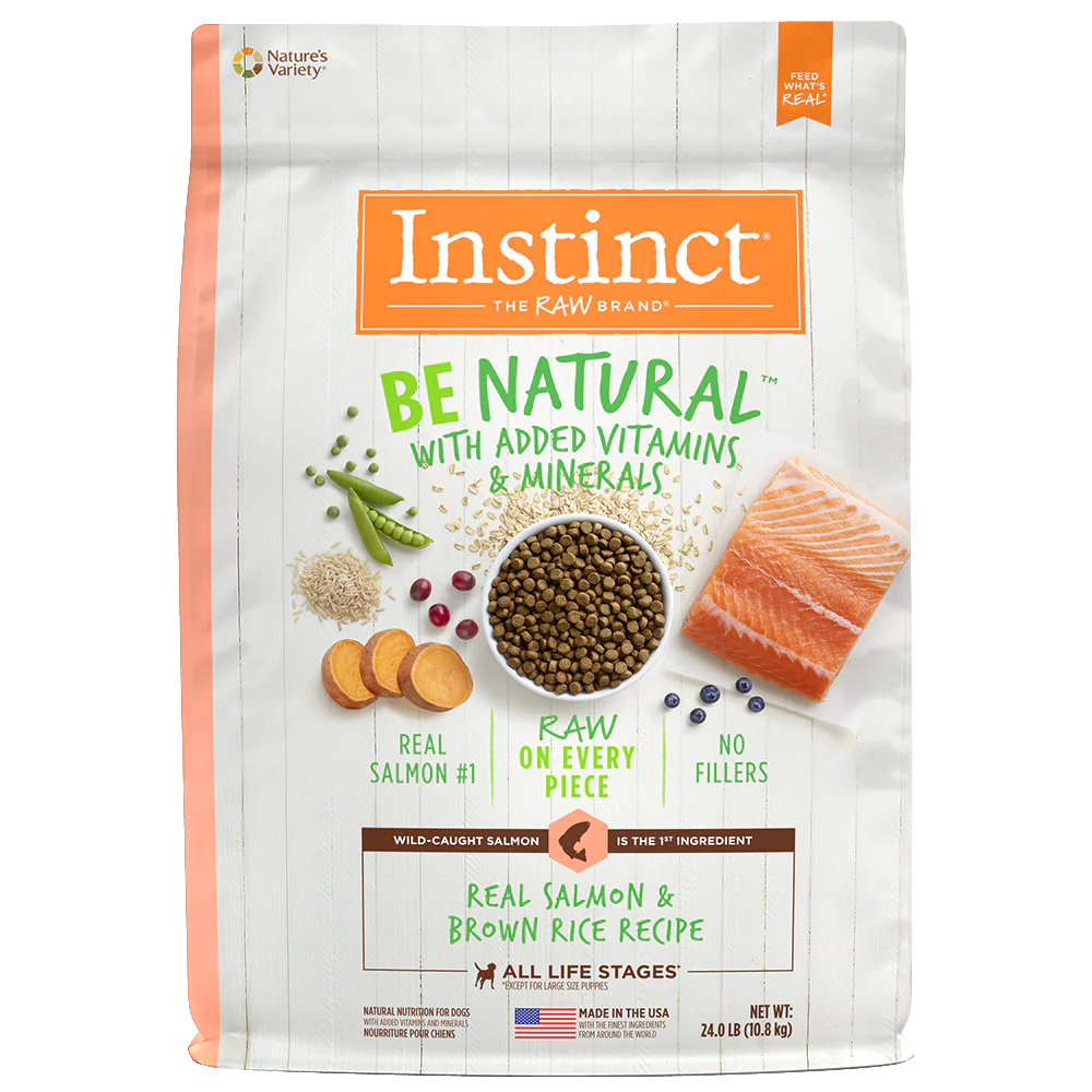 Instinct Be Natural Salmón - Para Perros - 24 lb
