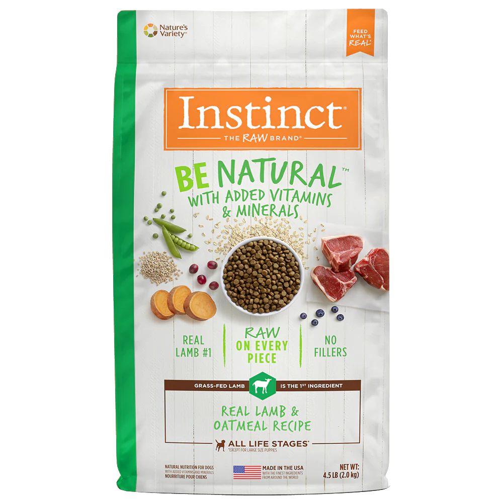 Instinct Be Natural Cordero - Para Perros - 4.5 lb