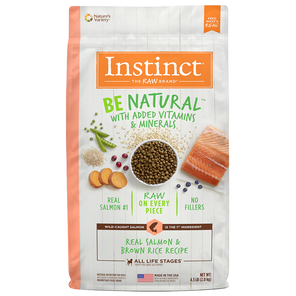 Instinct Be Natural Salmón - Para Perros - 4.5 lb