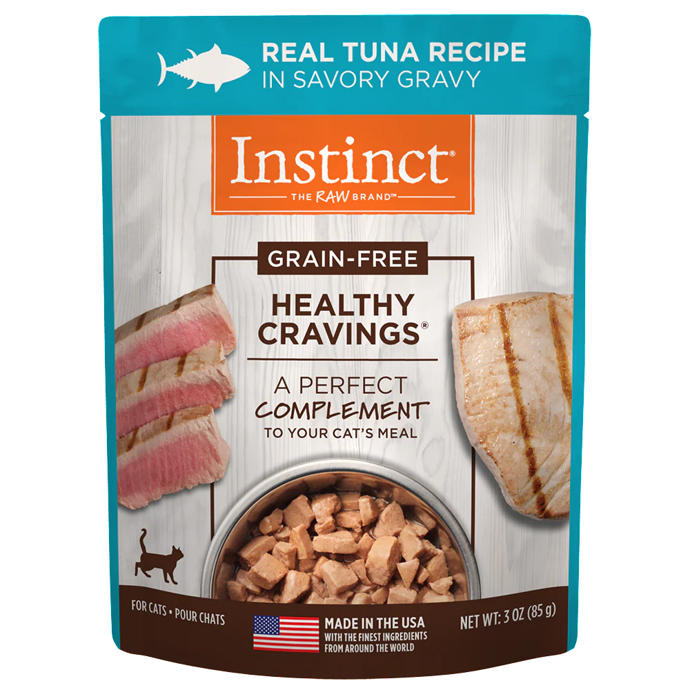 Sobre Healthy Cravings de Atún 3.5 oz para gato