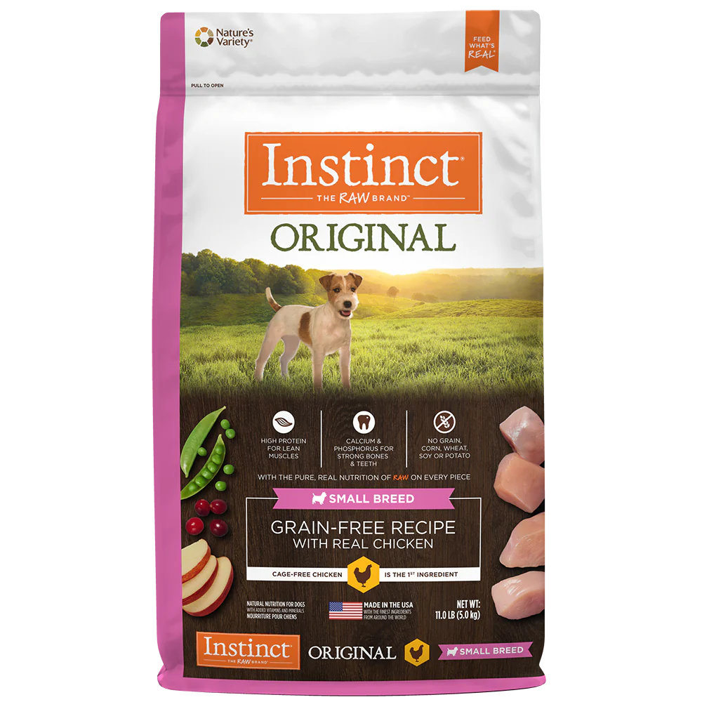 Instinct Pollo - Perros de Razas Pequeñas - 4lb y 11lb
