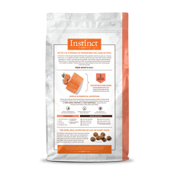 Instinct LID Salmón - Para Perros - 4lb y 20lb