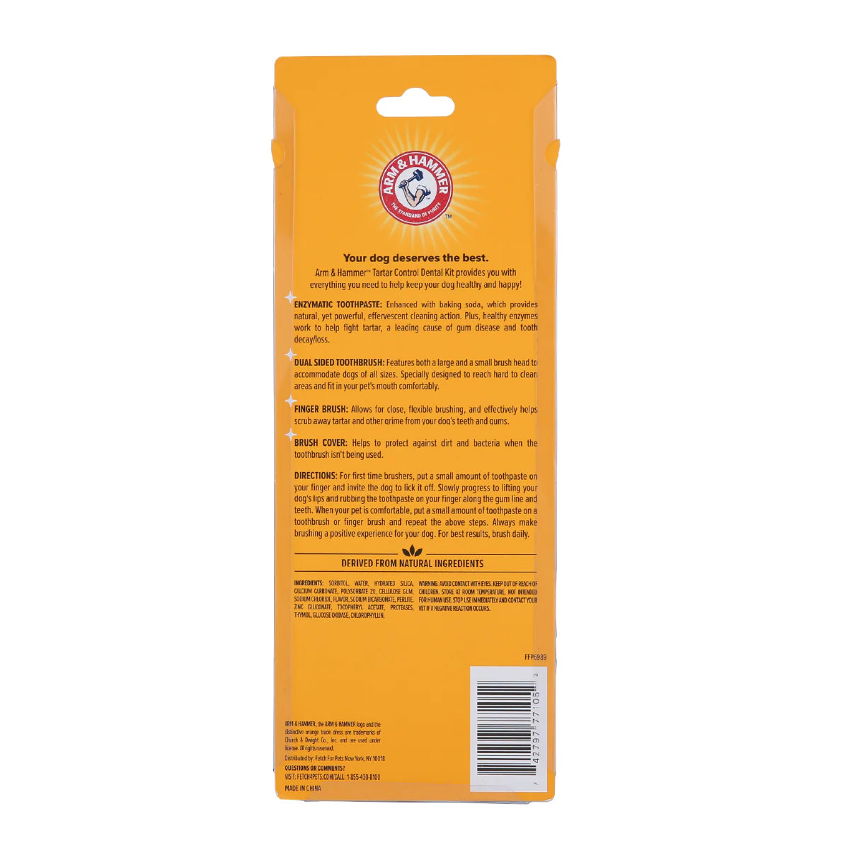 Kit Pasta Dental para Perro - 3pzas