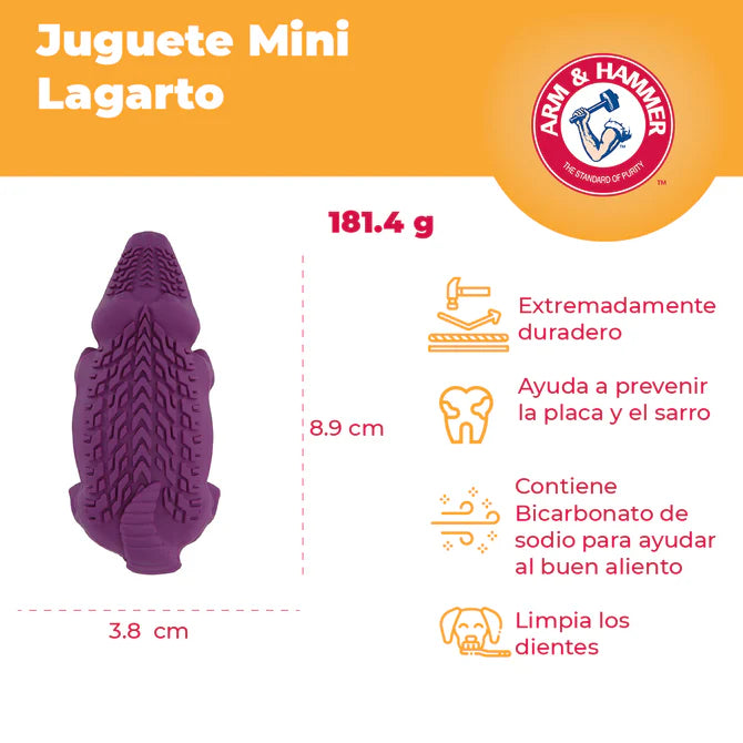 Juguete para Perro Mini Cocodrilo - 1pz