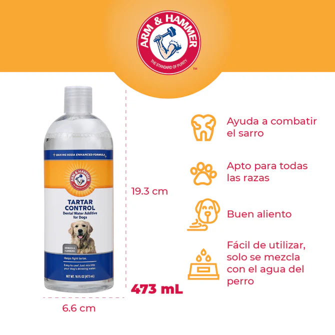 Enjuague dental para perro - 473ml