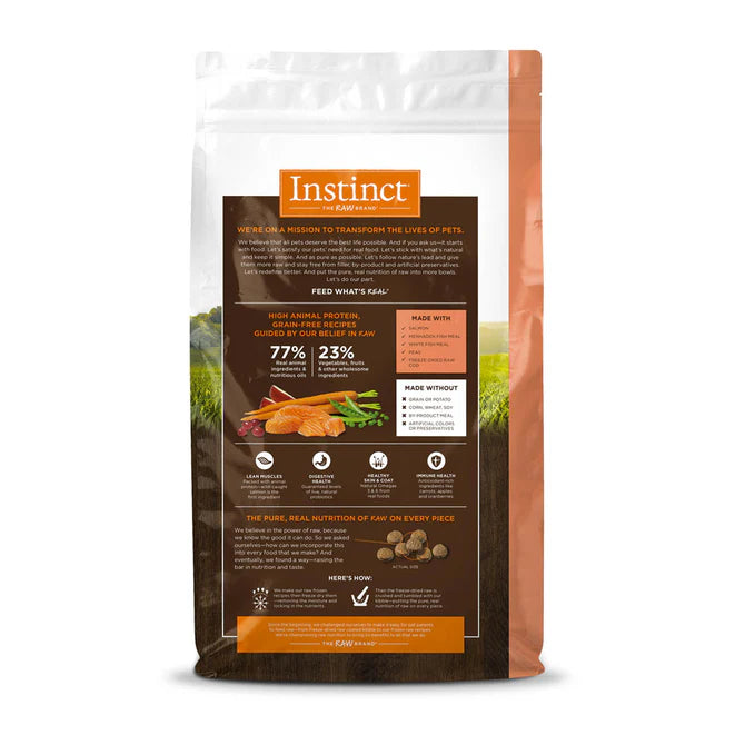 Instinct Salmón - Gatos - 4.5lb y 10lb