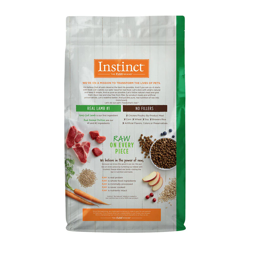 Instinct Be Natural Cordero - Para Perros - 4.5 lb