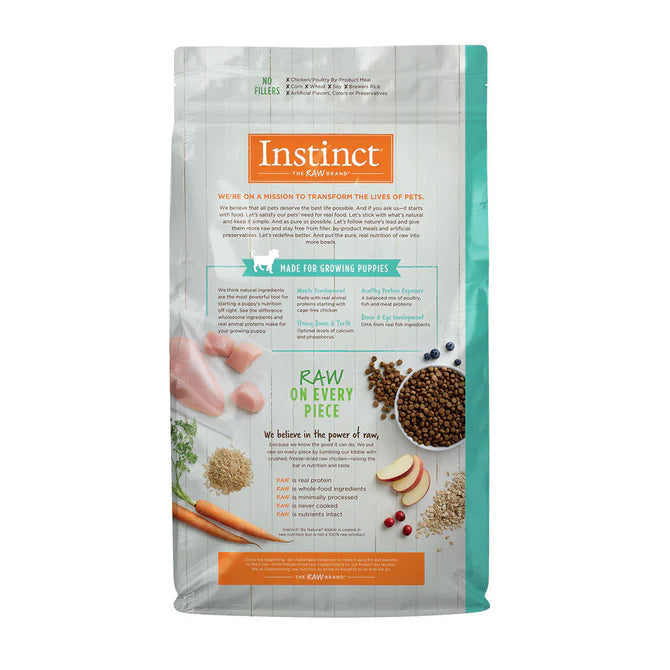 Instinct Be Natural Pollo - Para Cachorros - 4.5lb