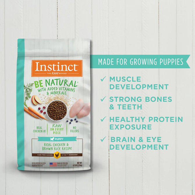 Instinct Be Natural Pollo - Para Cachorros - 4.5lb