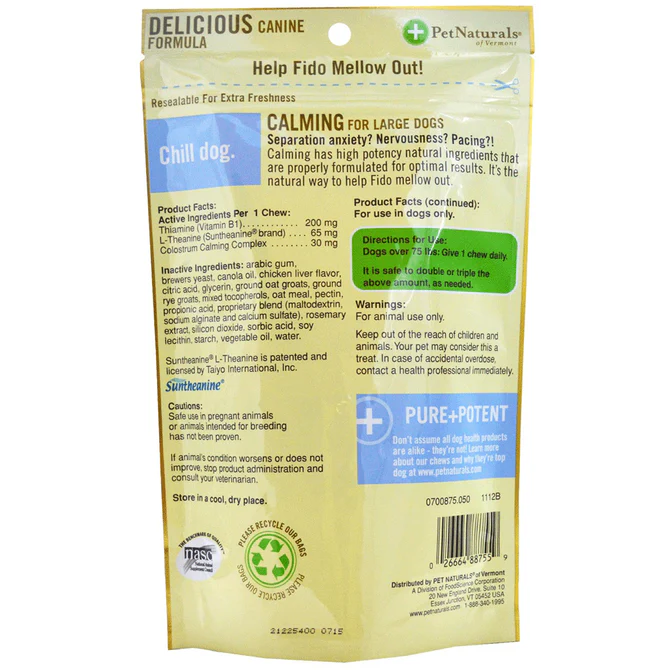 Calmantes para Perros Medianos y Grandes