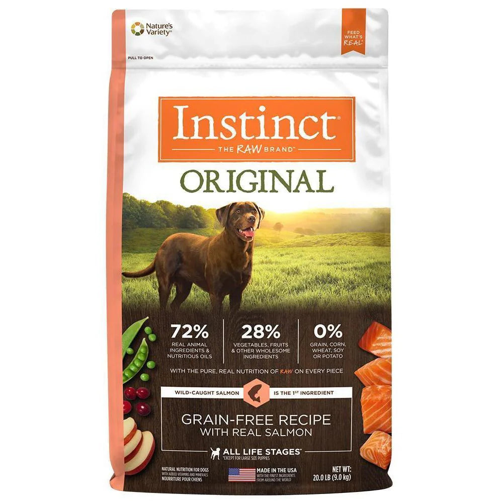 Instinct Salmón - Perros - 4lb y 20lb