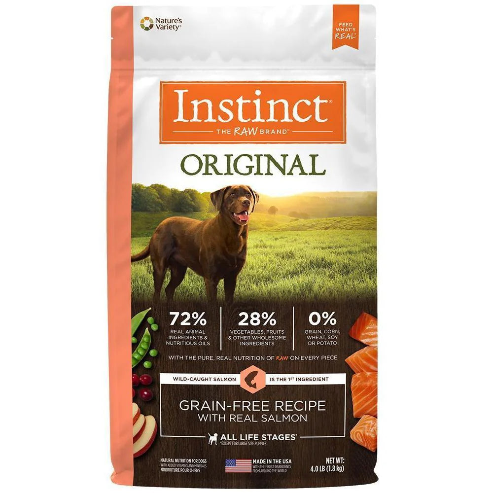 Instinct Salmón - Perros - 4lb y 20lb
