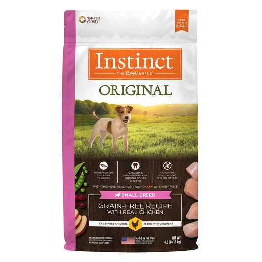 Instinct Pollo - Perros de Razas Pequeñas - 4lb y 11lb