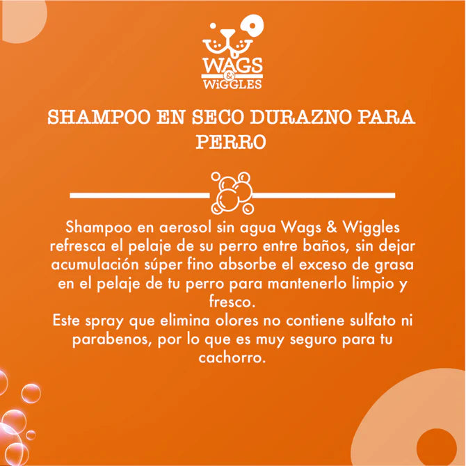 Shampoo en spray sin agua para perros - 198 g