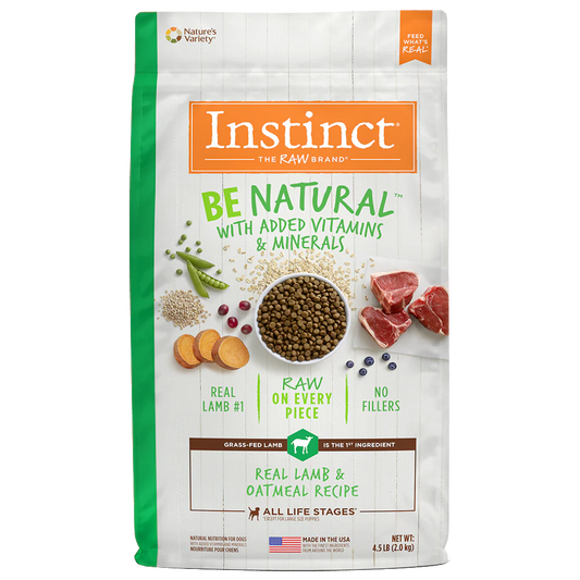 Instinct Be Natural Cordero - Para Perros - 4.5 lb