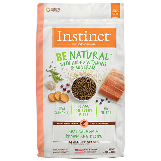 Instinct Be Natural Salmón - Para Perros - 4.5 lb