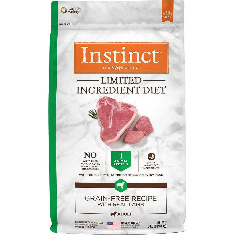 Instinct LID Cordero - Para Perros - 4lb y 20lb